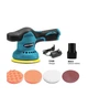 Полировальная машинка Waxing Polisher YK49 аккумуляторная с насадками 1250W 2 аккумулятора - изображение 3