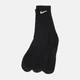 Набор мужских носков высоких хлопковых Nike U Nk Everyday Cush Crew SX7676-010 38-42 (M) 3 пары Черный (888407237195) - изображение 4