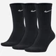 Набор мужских носков высоких хлопковых Nike U Nk V Cush Crew Value SX4508-001 42-46 (L) 3 пары Черный (685068091407) - изображение 1