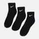 Набор мужских носков коротких хлопковых Nike U Nk Everyday Ltwt Ankle SX7677-010 43-46 (L) 3 пары (888407237447) - изображение 5
