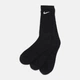 Набор мужских носков высоких хлопковых Nike U Nk Everyday Cush Crew SX7664-010 42-46 3 пары Черный (888407233616) - изображение 4