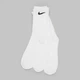 Набор мужских носков высоких хлопковых Nike U Nk Everyday Cush Crew SX7676-100 38-42 (M) 3 пары Белый (888407237270) - изображение 4