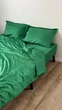 Простирадло Cozy 140x200x20 см на резинці Зелене - изображение 1