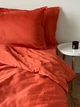 Підковдра Cozy класична 200x200 см Морквяна - изображение 3