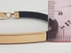 Золотой браслет с каучуком. 910055 18 - изображение 3