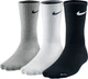 Набор мужских носков высоких хлопковых Nike U Nk Perf Ltwt Crew SX4704-901 42-45 (L) 3 пары (884726572788) - изображение 1