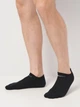 Набор мужских носков коротких хлопковых Nike Value No Show SX2554-001 42-46 (L) 3 пары Черный (659658575608) - изображение 2