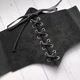 Широкий пояс-корсет ремінь поясок Honey Fashion Accessories One Size чорний (16-40) - зображення 6