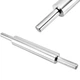 Скалка из нержавеющей стали Rolling Pin с вращающимся валиком 44 х 5 см (R97330-44) - изображение 7