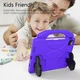 Чехол STR EVA детский с ручками подставками для Apple iPad 11" 2025 (A16) Purple - изображение 4