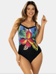 Цветной слитный купальник Feba F31 900 46(L) Принт - изображение 2