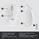 Комплект (клавіатура, миша) бездротовий Logitech MK295 Combo White USB (920-009824) Білий 23506 - изображение 11