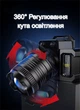 Світлодіодний сенсорний налобний ліхтар F-T51 з датчиком руху, водонепроникний ліхтарик з акумулятором, з USB Type-C, вбудований повербанк 2000 mAh (NL101SV) - зображення 2
