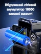 Світлодіодний сенсорний налобний ліхтар F-T51 з датчиком руху, водонепроникний ліхтарик з акумулятором, з USB Type-C, вбудований повербанк 2000 mAh (NL101SV) - зображення 7