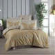 Комплект постільної білизни Hobby Exclusive Sateen Lydia бежевий 200x220см євро (179554) - зображення 1
