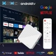 Смарт ТВ приставка H96 Max H313 2/16 Гб Android TV 14 Smart Box Allwinner H313 + промокоды на телевидиние (H96 Max H313 2/16 White) - изображение 2