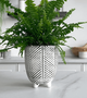 Ваза-кашпо MVM DH-FLOWERS-28 S черная 12х12х13,5 см (DH-FLOWERS-28 S BLACK) - изображение 2