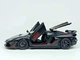 Машинка Автопром Lamborghini Aventador SVJ, масштаб 1:24, 20 см, черная 68269A - изображение 6
