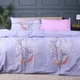 Комплект постельного белья Mirson King Size 220х240 см Ranforce Elite 17-0760 Violet blossoms (2200010936971) - изображение 1