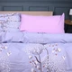 Комплект постельного белья Mirson Семейный 2 x 143x210 см 17-0760 Violet blossoms Ranforce Elite (2200010936933) - изображение 2