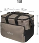 Термосумка Tribe Cooler 15 л Коричневая (T-IF-0010- brown) - изображение 2