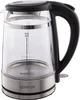 Електрочайник Gorenje 1.7л, 2,200 Вт, strix контроль, скло, чорний (K17GDW) - изображение 2