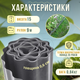 Бордюр пластиковый графит 15см на 9м газонный садовый газона клумб грядок цветника волнистый декоративный - изображение 4