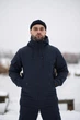 Куртка чоловіча Softshell Intruder з капюшоном XXXL синя (1590399975) - зображення 1