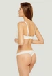 Бесшовный комплект классический бюстгальтер с пуш-ап collection Charming Lace Marc & Andre A4-0242в 80B молочный - изображение 3