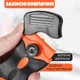 Универсальный шпатель-скребок для разрезания, поддевания и очистки поверхности, складной (красно-черный) - изображение 3