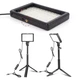 Комплект LED cвета для фотосъемки 3200-5600K с регулируемой яркостью USB и 4 цветных фильтра со стойкой - изображение 8