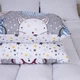 Набор подушек MirSon шерстяных №3106 Color Fun Line Whales 50х70 см (2200004827889) - изображение 2