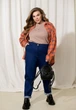 Джинси жіночі фасону slouchy ELFBERG 62342 60-62 - зображення 2