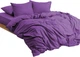 Комплект постельного белья Good-Dream Полуторный Евро 160 x 220 см Purple Сатин (GDSPLBS160220) - изображение 1