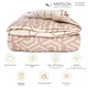 Одеяло хлопковое MirSon Зима №3002 Color Fun Line Geometry 220х240 (2200004830964) - изображение 2