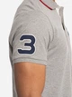 Поло довге чоловіче US Polo Assn 11D258-Ee00A(Campus heather gray) XL Сіре (786660983265) - зображення 5