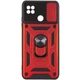 Протиударний броньований чохол із захистом камери для Xiaomi Redmi 9c Armor Case Keysion red - изображение 6
