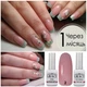 Каучуковая основа, база для гель-лака Грейс Grace Rubber Base Pink 10 мл, розовая - изображение 2