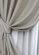 Комплект штор на люверсах VR-Textil Midnight № 1672ш Серо-бежевый 150х270 см 2 шт (37-0220) - изображение 5