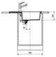 Кухонна мийка Franke Sirius 2.0 S2D 611-78 XL (143.0671.747) з тектонайта - врізна - оборотна - Бежевий (2 отвори) - зображення 3