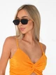 Солнцезащитные очки No Brand авиатор Celebrity с металлическим заушником черные - изображение 4