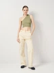 Футболка женская Zara 3433/125 L Хаки (03433012506043) - изображение 3