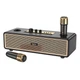 Портативна колонка Bluetooth Hoco BS63 Graceful 20W з 2-ма мікрофонами Чорна - изображение 1