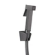 Смеситель для раковины Qtap Gemini с гигиеническим душем QTGEM272GMB45692 Gunmetal Black PVD графит - изображение 3