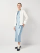 Блузка женская Zara 2622/966 XS Белая (02622966712018) - изображение 3