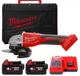 Шлифмашина угловая аккумуляторная Milwaukee M18 BLSAG125X-402X (4933492644) - изображение 1