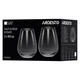 Набор стаканов низких Ardesto Black Mars Orion 400мл 2 предмета (AR2640GL) - изображение 2