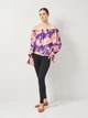 Блузка женская Zara 2996/188 S Фиолетовая (02996188330023) - изображение 3