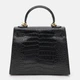 Сумка жіноча Borsa Leather K1EZE3167bl-black - зображення 3