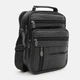 Мужская кожаная сумка Borsa Leather K16683-1bl-black - изображение 2